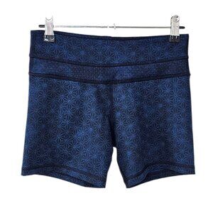 Lululemon Groove Short, Full On Luon, Sashico Star Inkwell, Size 4